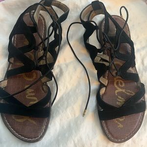 Sam Edelman gladiator suede sandals